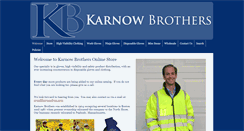 Desktop Screenshot of karnowbros.com
