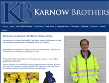 Tablet Screenshot of karnowbros.com